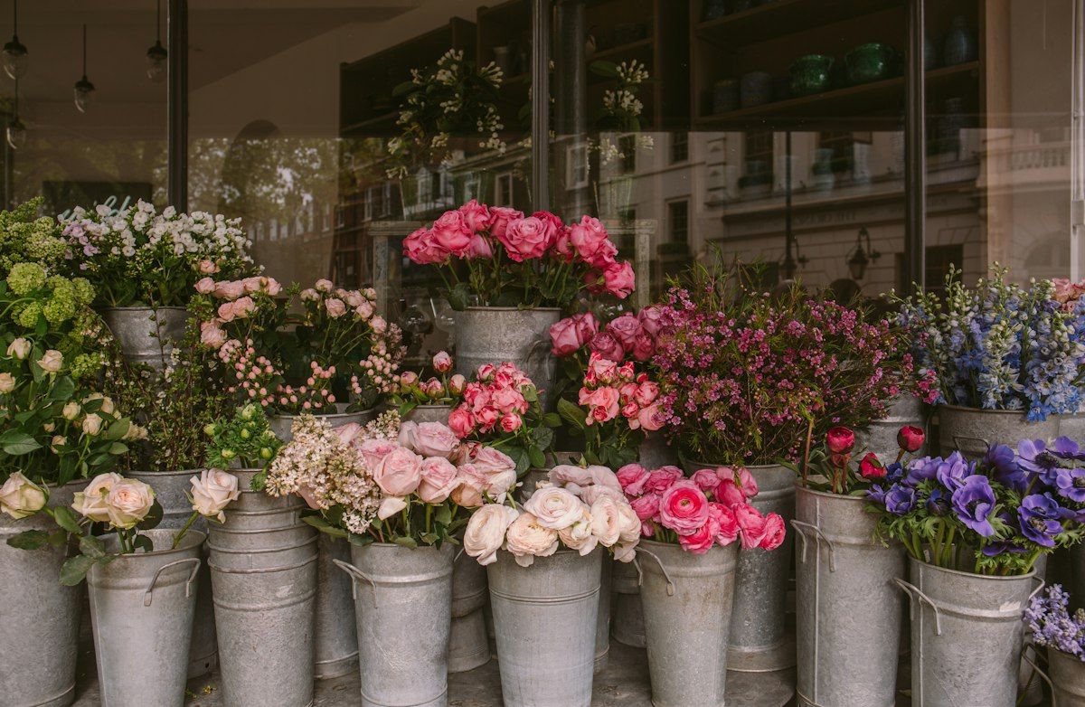 ถังดอกไม้สด